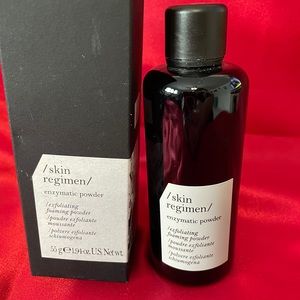 Skin regimen enzymatic cleaner